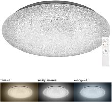 Светильник светодиодный (Люстра) Feron AL5400 LED 220В 36Вт 3000K-6500K IP20 ПДУ 410мм картинка 